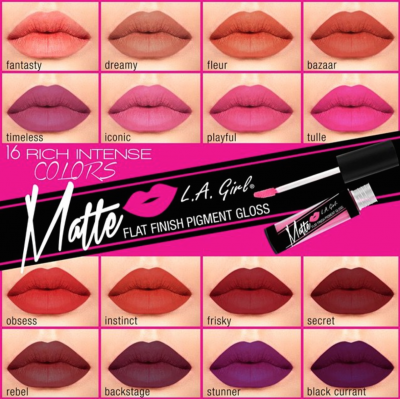 LA GIRL LIP MATTE  large